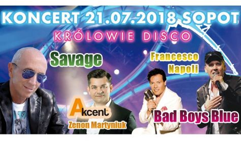 Królowie Disco: Savage, Zenon Martyniuk, Francesco Napoli i Bad Boys Blue Królowie Disco: Savage, Zenon Martyniuk, Francesco Napoli i Bad Boys Blue