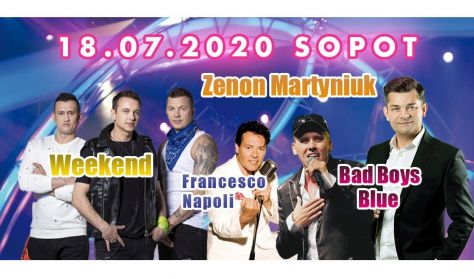 Królowie Disco: Zenon Martyniuk, Francesco Napoli, Weekend i Bad Boys Blue Królowie Disco: Zenon Martyniuk, Francesco Napoli, Weekend i Bad Boys Blue
