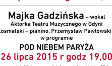 Wieczór piosenki francuskiej - POD NIEBEM PARYŻA