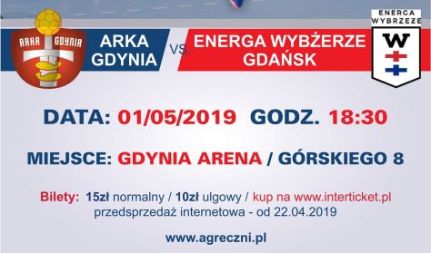 Arka Gdynia Handball - Energa Wybrzeże Gdańsk