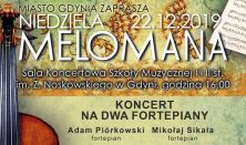 Niedziela Melomana w Szkole Muzycznej - KONCERT NA DWA FORTEPIANY