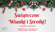 Świąteczne Wianki i Stroiki!  - Rodzinne warsztaty