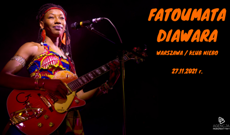 Fatoumata Diawara w Warszawie Fatoumata Diawara w Warszawie