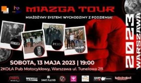 MIAZGA TOUR 2023 | WARSZAWA | The Buffons - Nojak - Anemja - Stolica | 13.05.2023 MIAZGA TOUR 2023 | WARSZAWA | The Buffons - Nojak - Anemja - Stolica | 13.05.2023