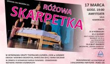 Różowa skarpetka