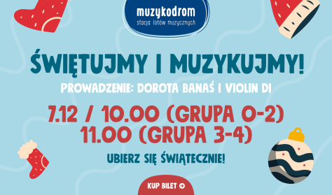 Muzykodrom - grupa 3-4 lat